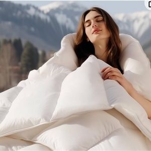Royal luxe down and goose comforter king